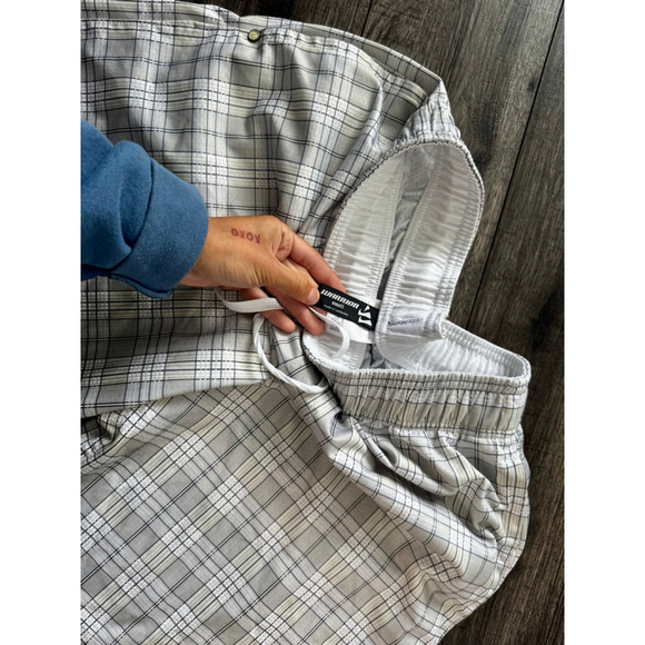 Warrior Size Small Caddy Shack Shorts, Closed Hole Mesh Shorts - Grey Argyle - Picture 5 of 5